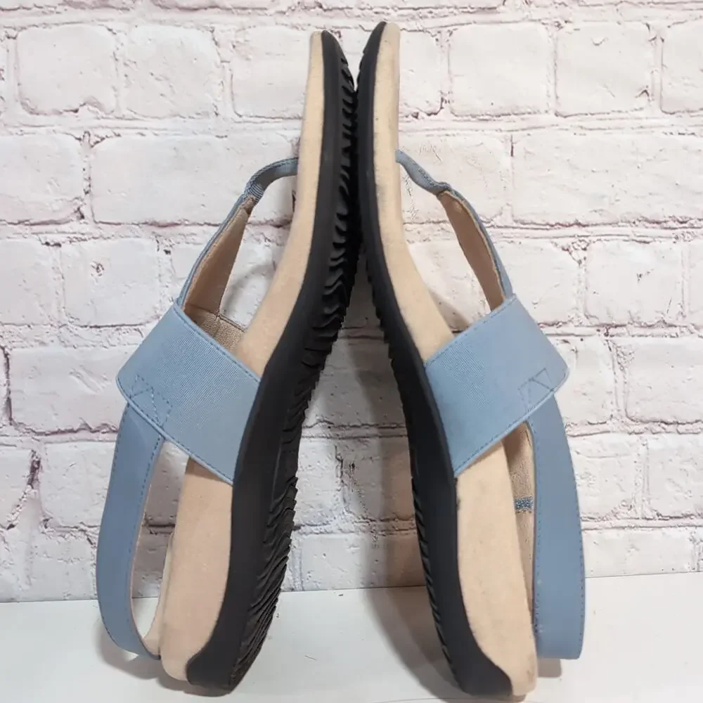 Vionic Danita Women's Slingback Sandals Size 10 Sky Blue